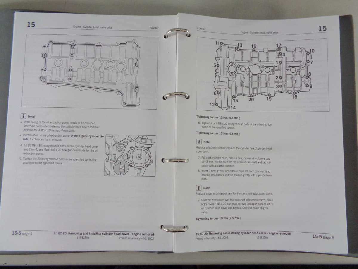 2002 porsche boxster repair manual