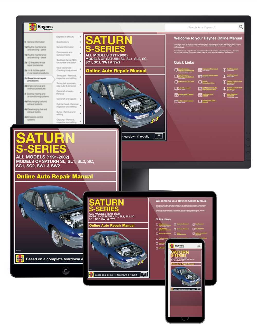 2002 saturn sl repair manual