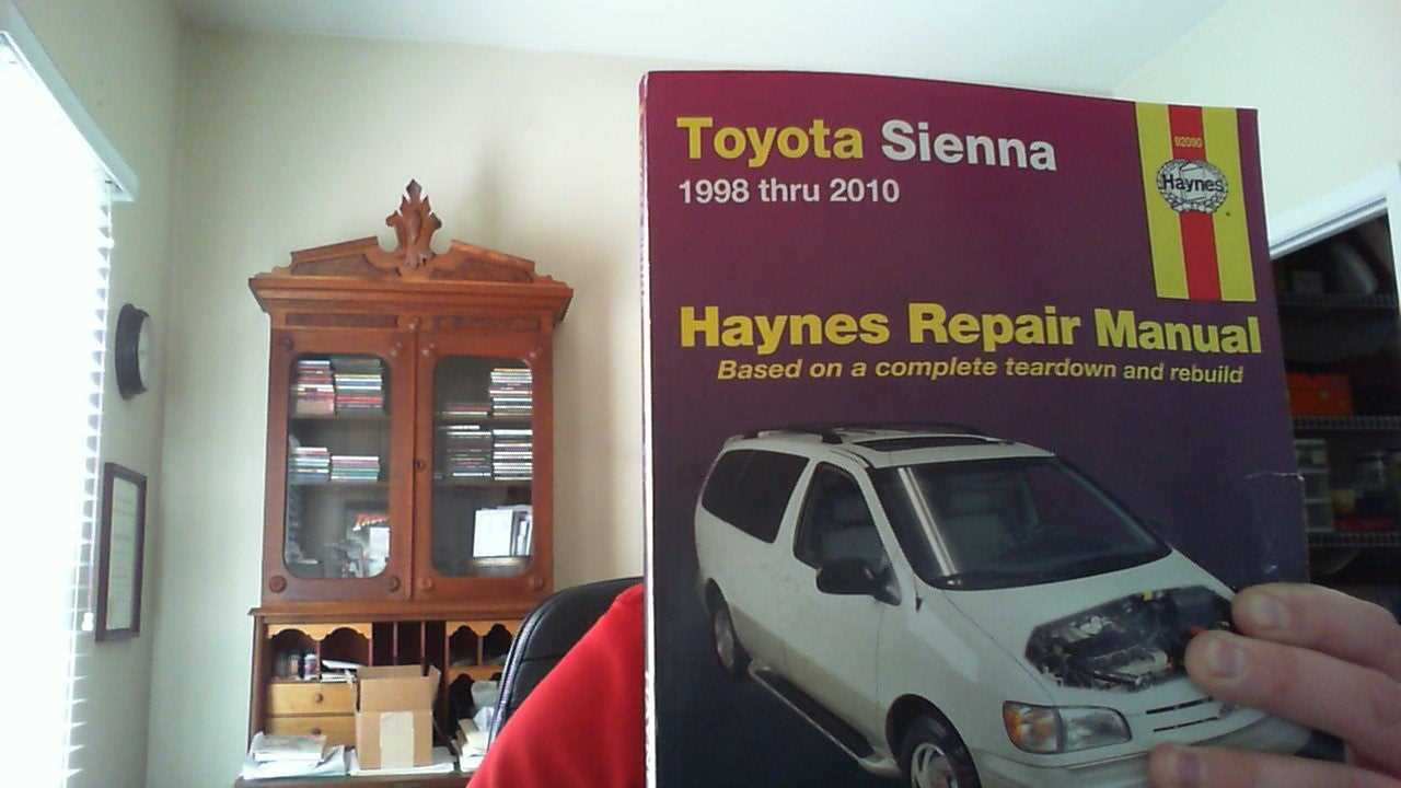 2002 sienna repair manual