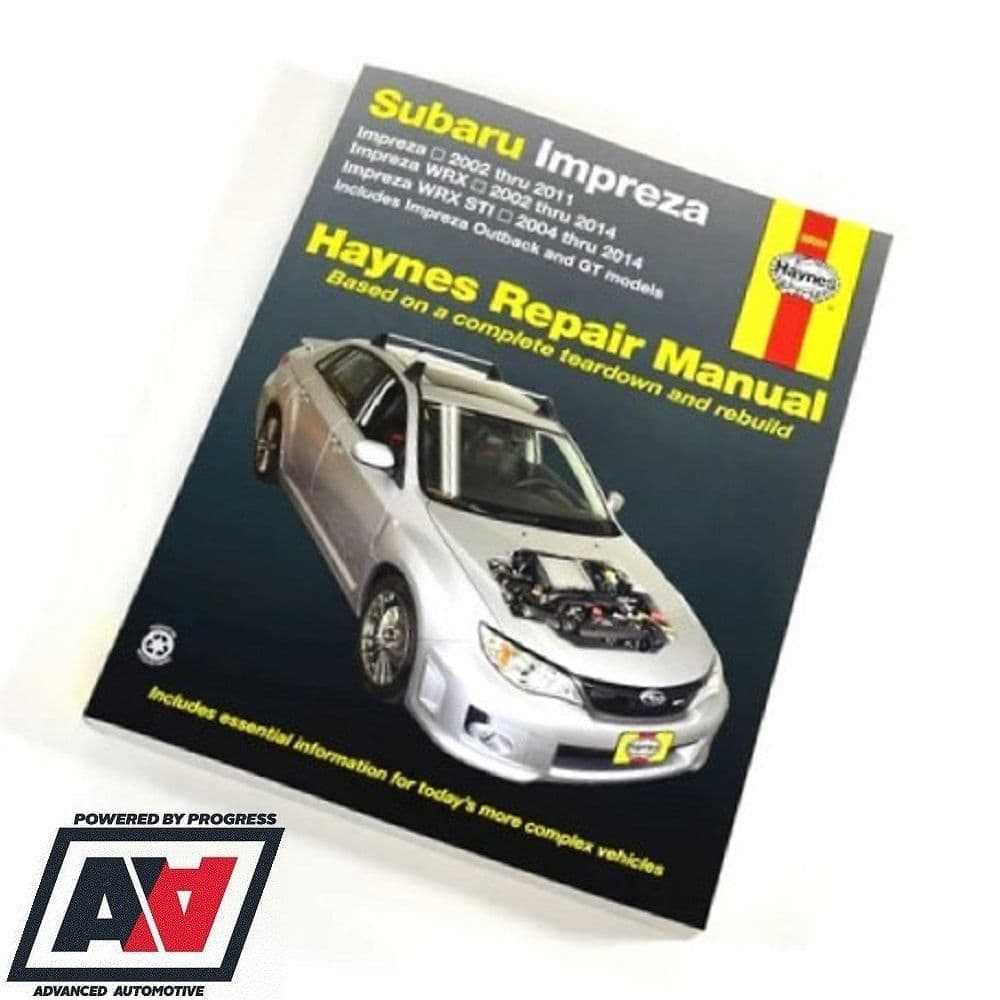 2002 subaru impreza wrx repair manual