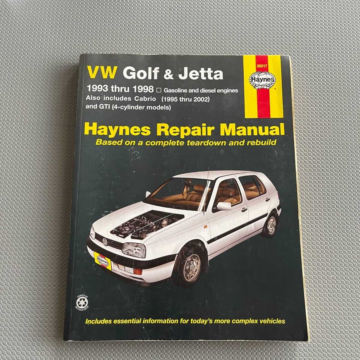 2002 vw jetta repair manual