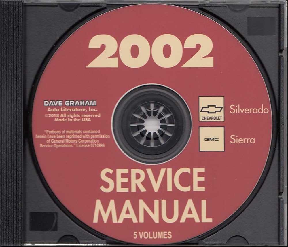 2002 chevy silverado 1500 repair manual