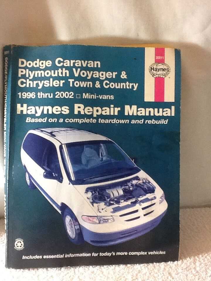 2002 chrysler town and country repair manual