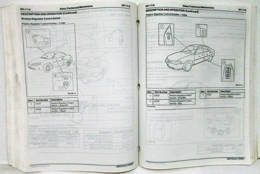 2002 ford escort repair manual