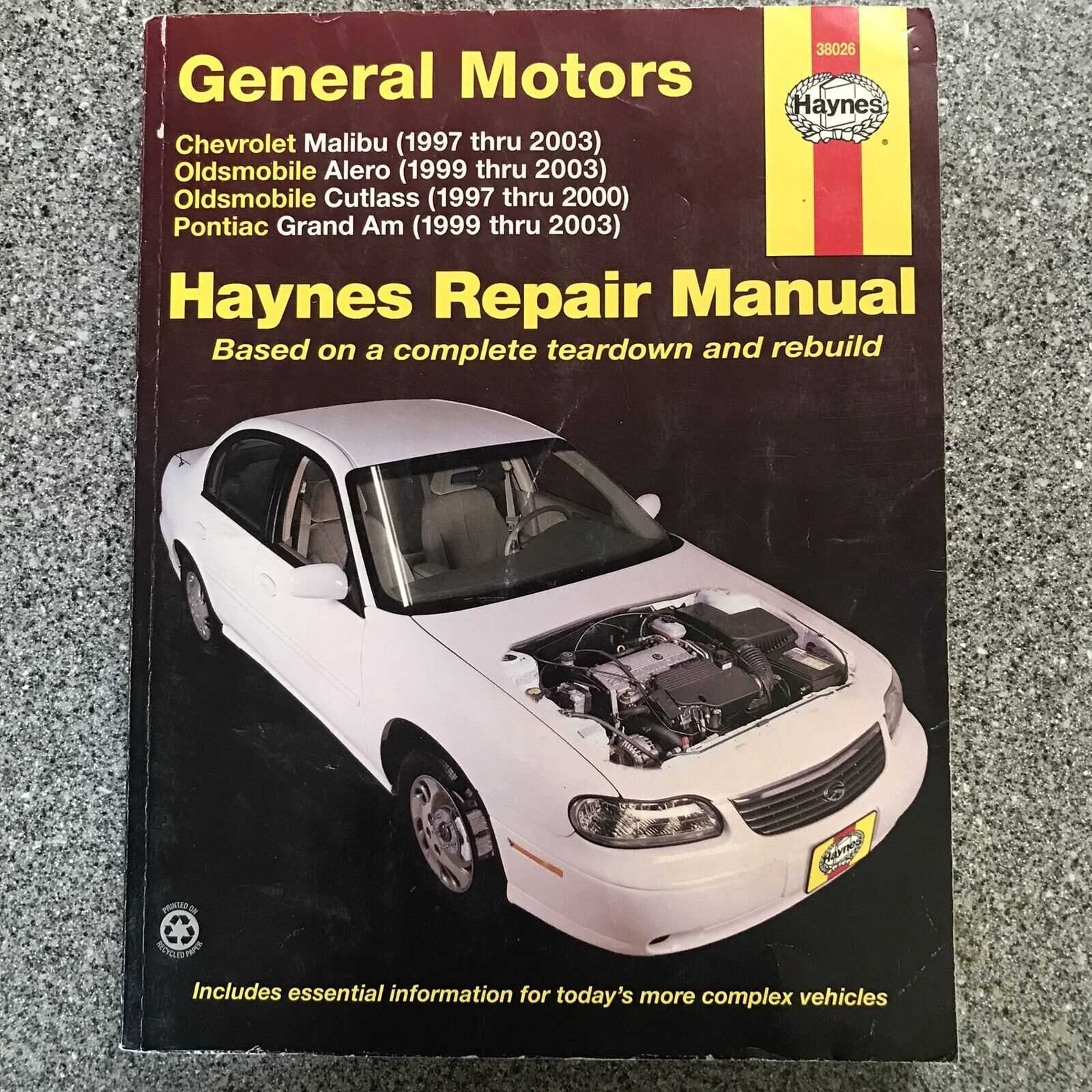 2002 grand am repair manual