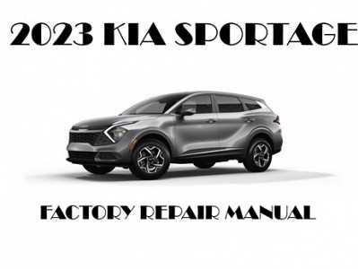 2002 kia sportage repair manual