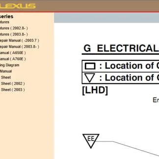 2002 lexus gs300 repair manual