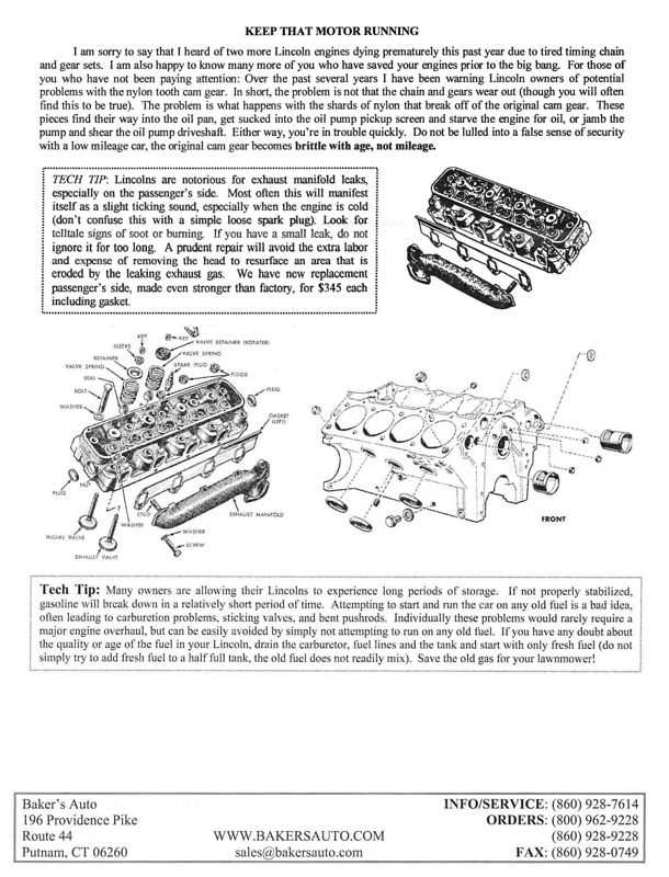 2002 lincoln continental repair manual