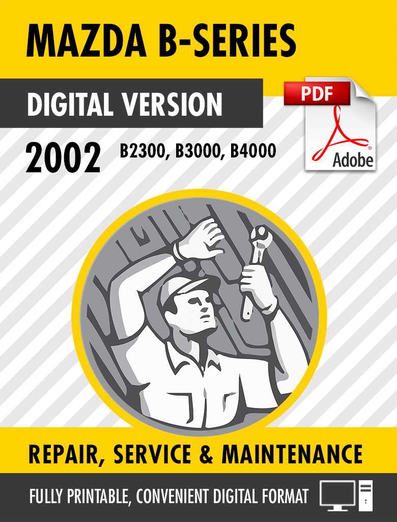 2002 mazda b3000 repair manual