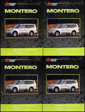 2002 mitsubishi montero sport repair manual