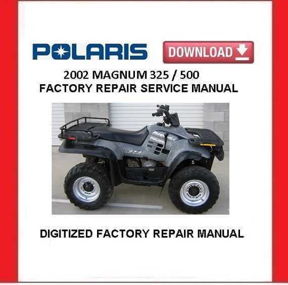 2002 polaris sportsman 700 repair manual