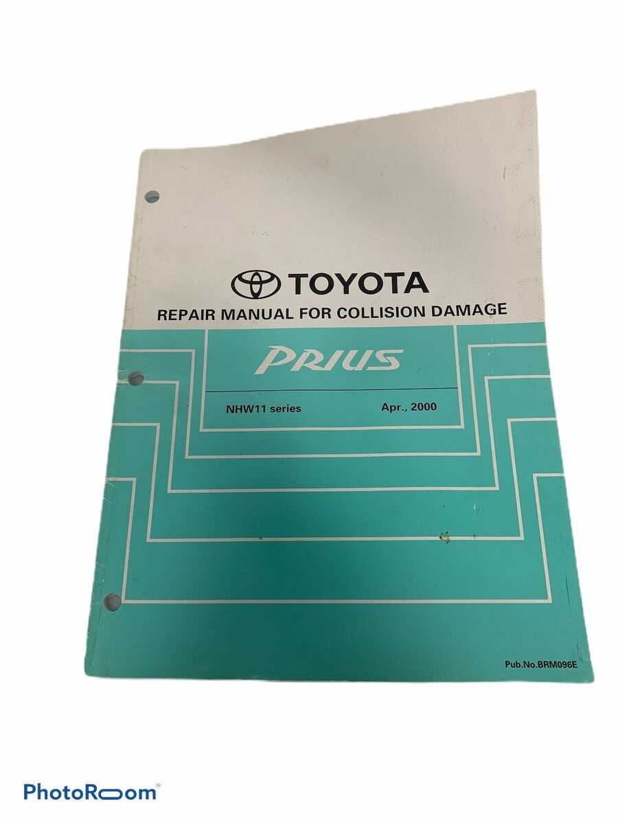 2002 prius repair manual