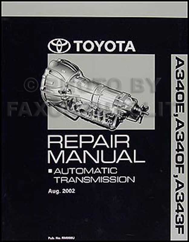 2002 tacoma repair manual