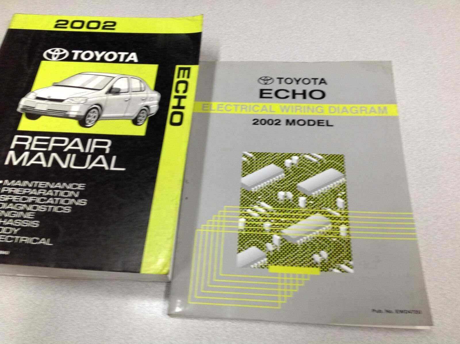 2002 toyota echo repair manual