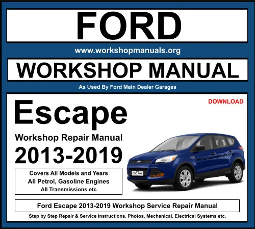 2003 ford escape repair manual