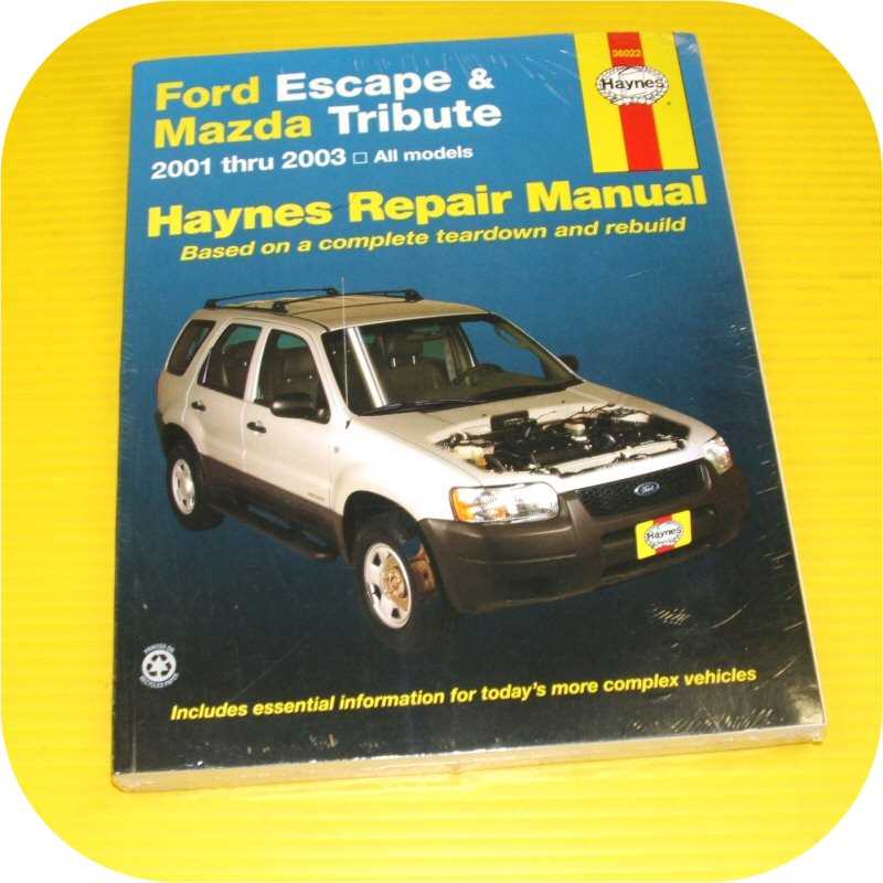 2003 ford escape repair manual