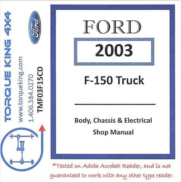 2003 ford f150 repair manual