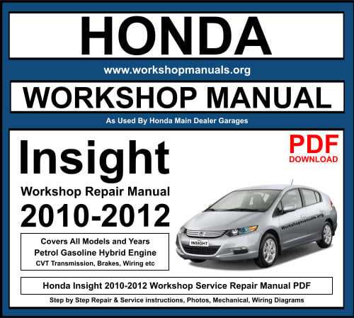 2003 honda civic hybrid repair manual