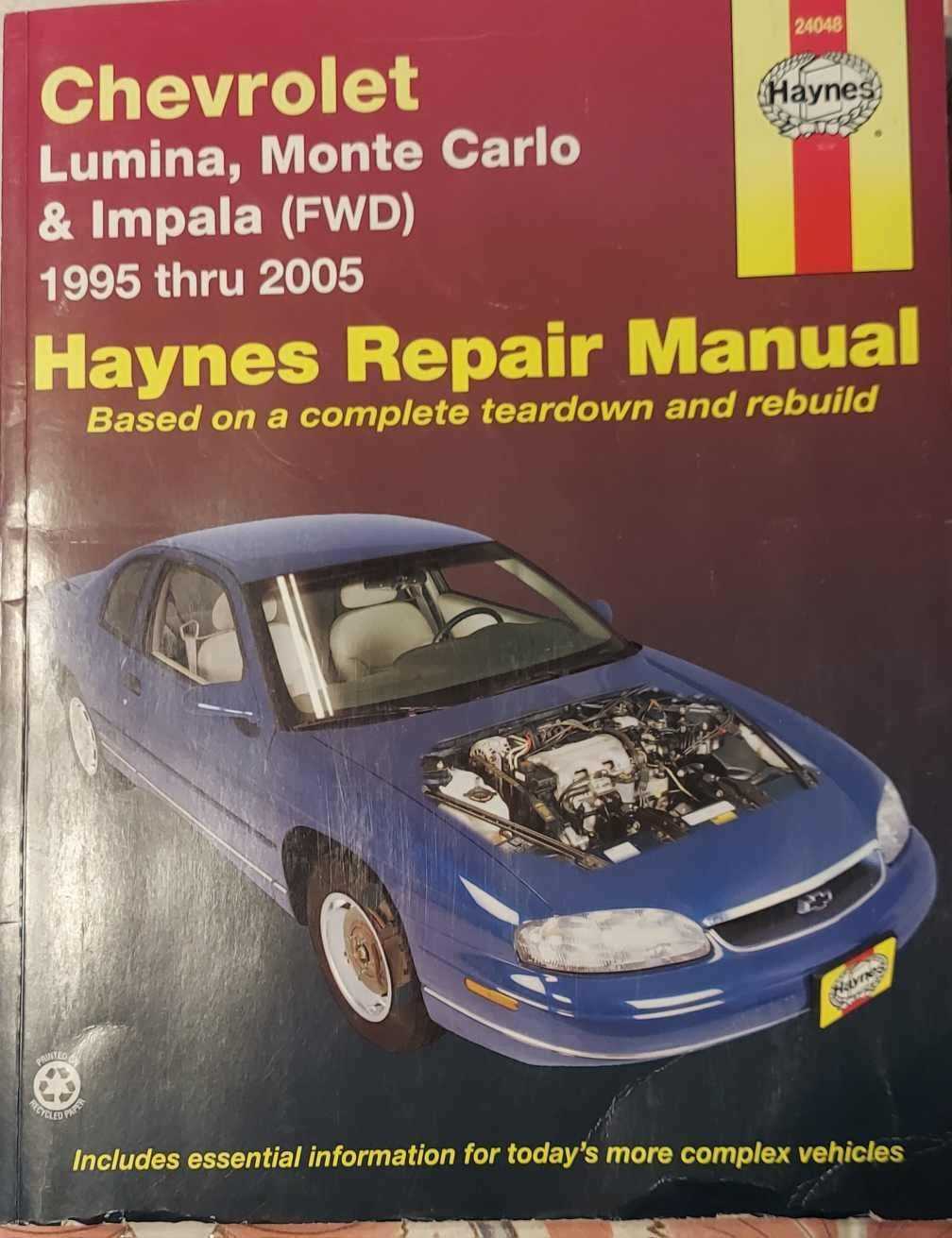 2003 impala repair manual