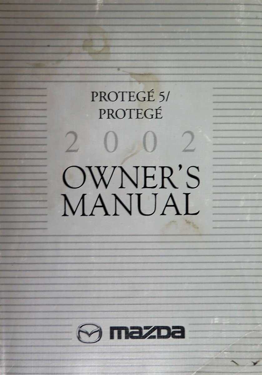 2003 mazda protege repair manual