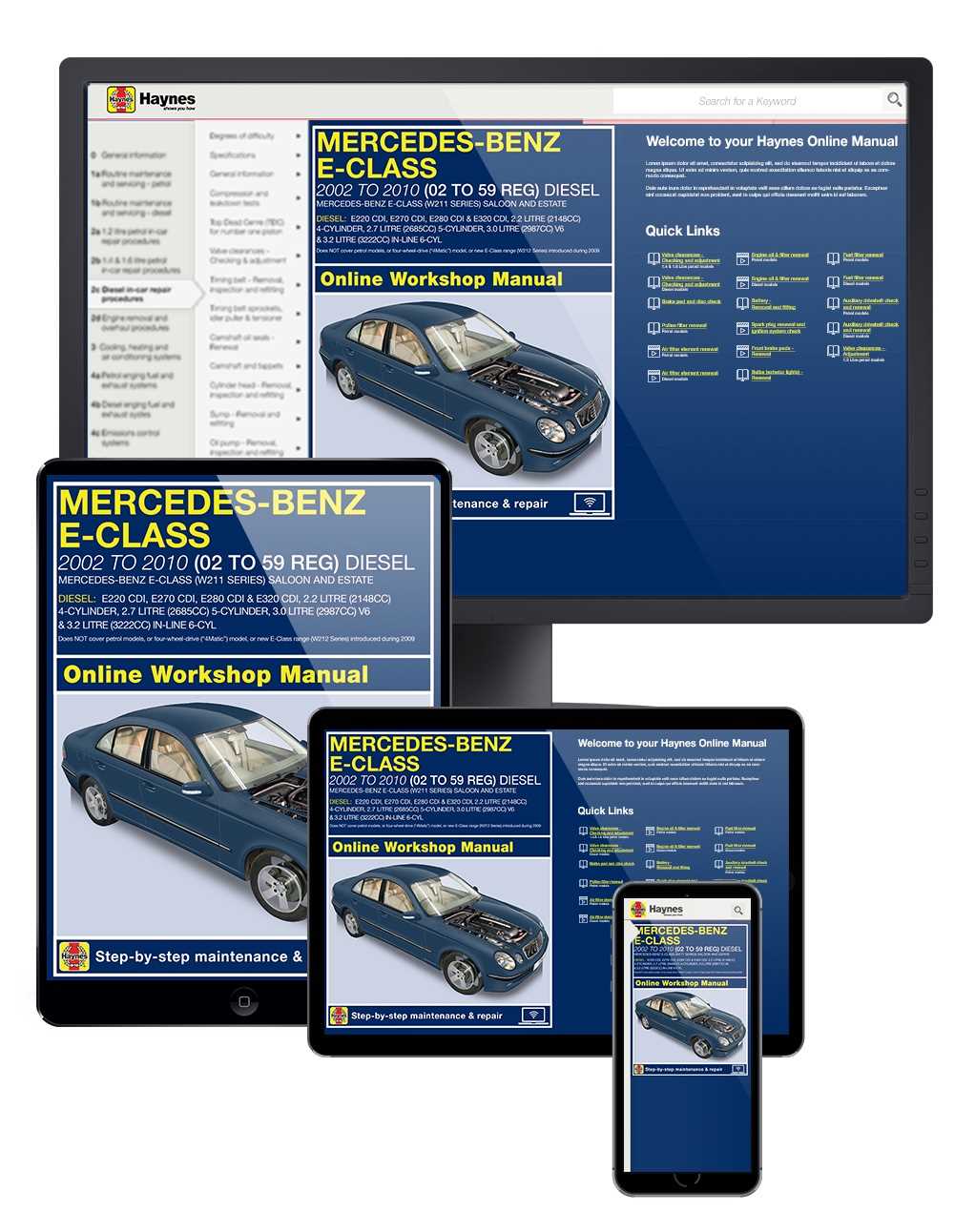 2003 mercedes e320 repair manual