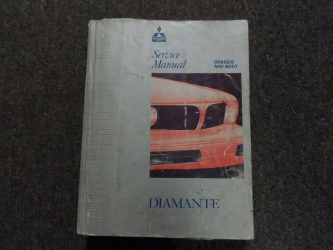 2003 mitsubishi diamante repair manual