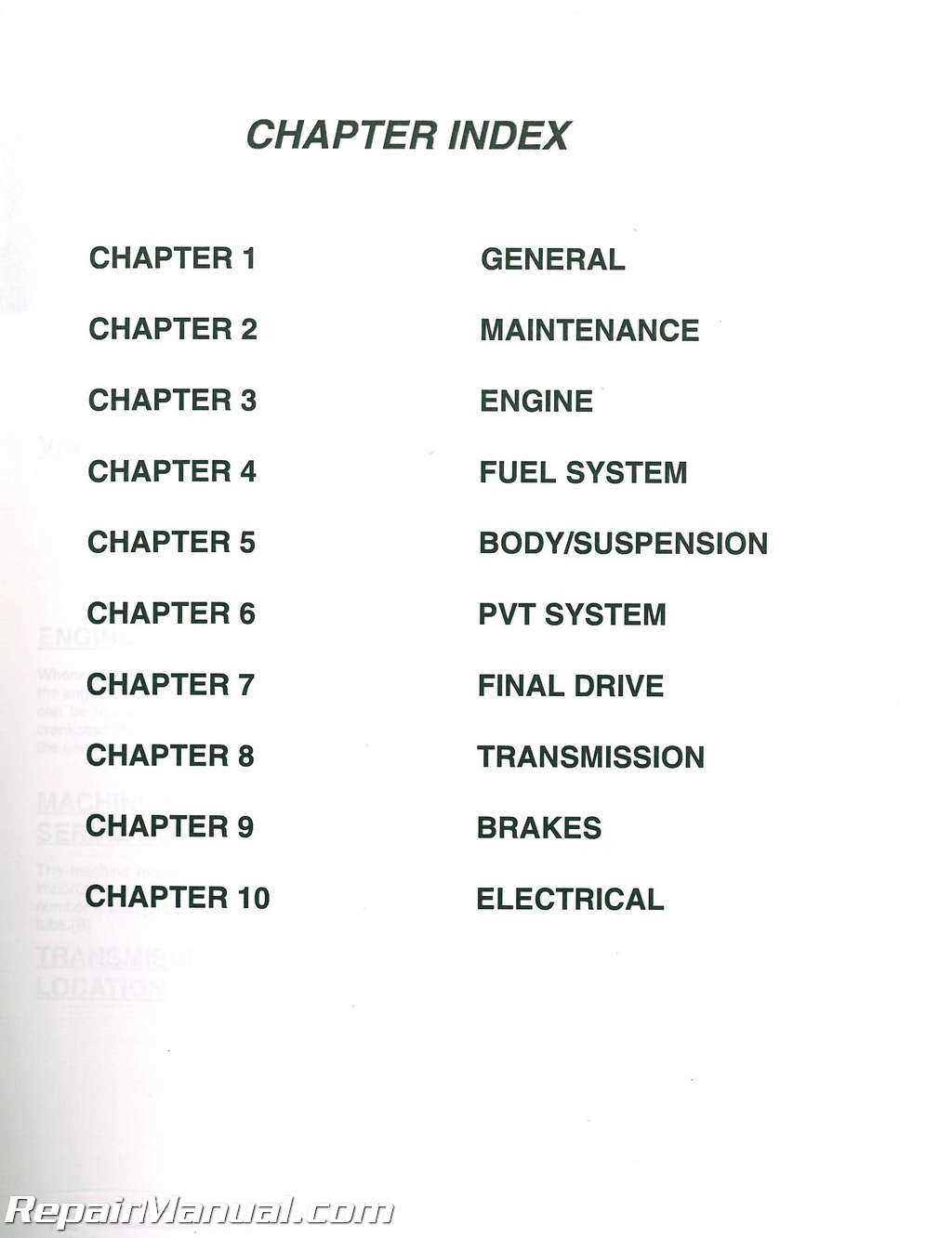 2003 polaris sportsman 700 repair manual