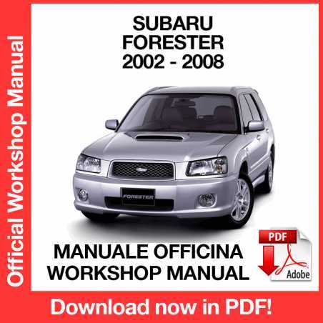 2003 subaru forester repair manual