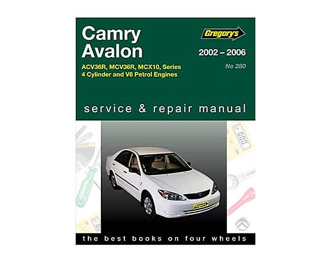 2003 toyota camry repair manual