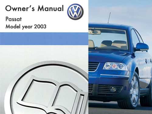 2003 volkswagen passat repair manual