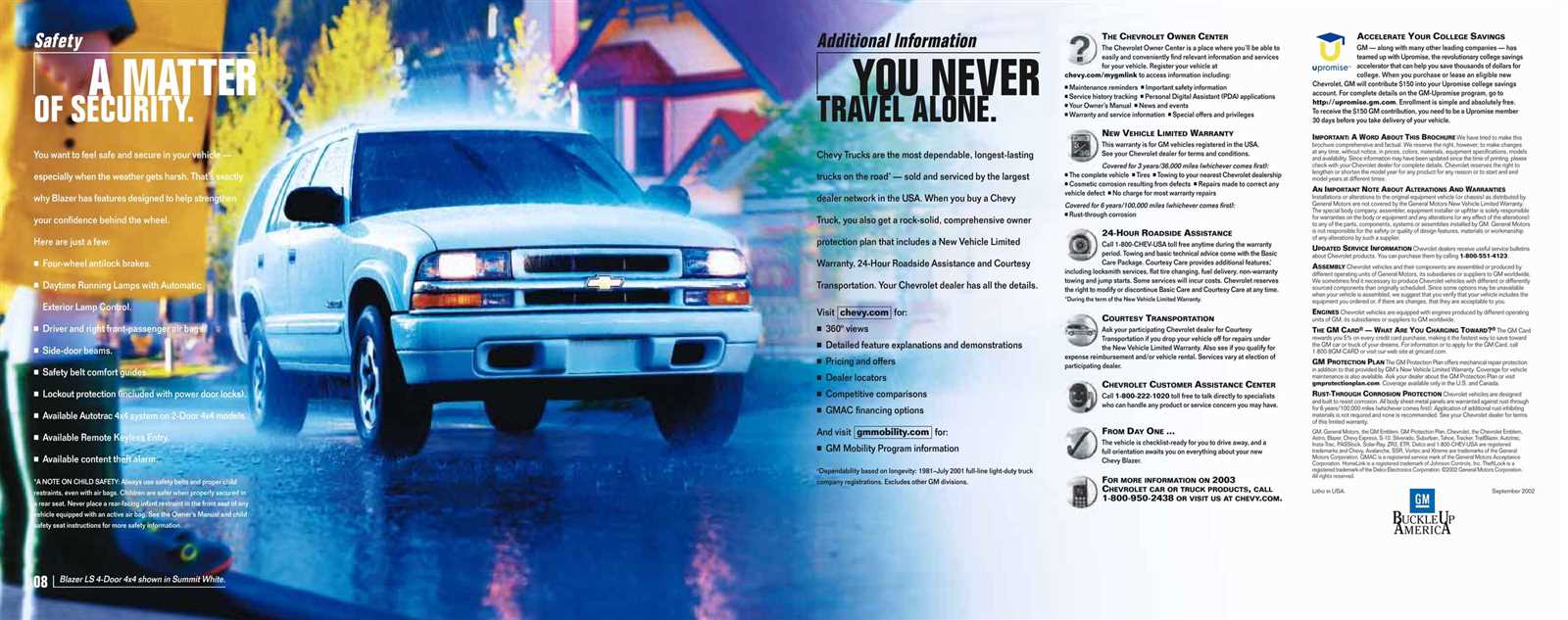 2003 chevy blazer repair manual