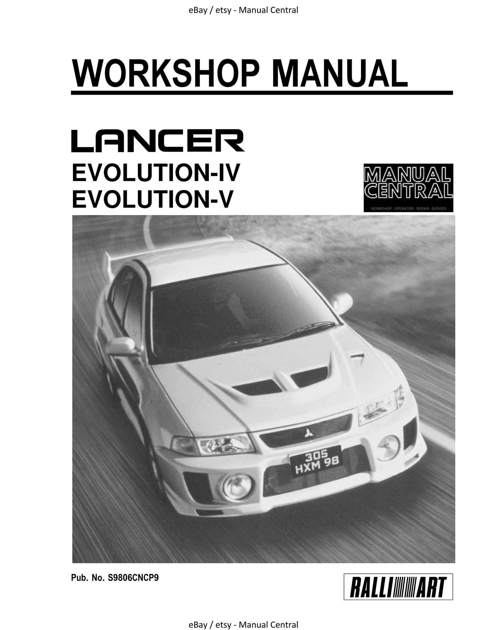 2003 lancer repair manual