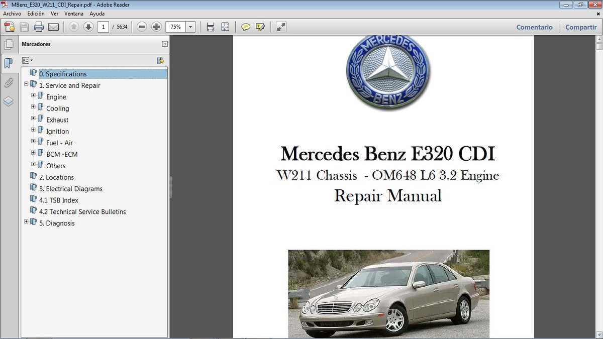 2003 mercedes e320 repair manual