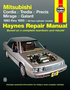 2003 mitsubishi galant repair manual