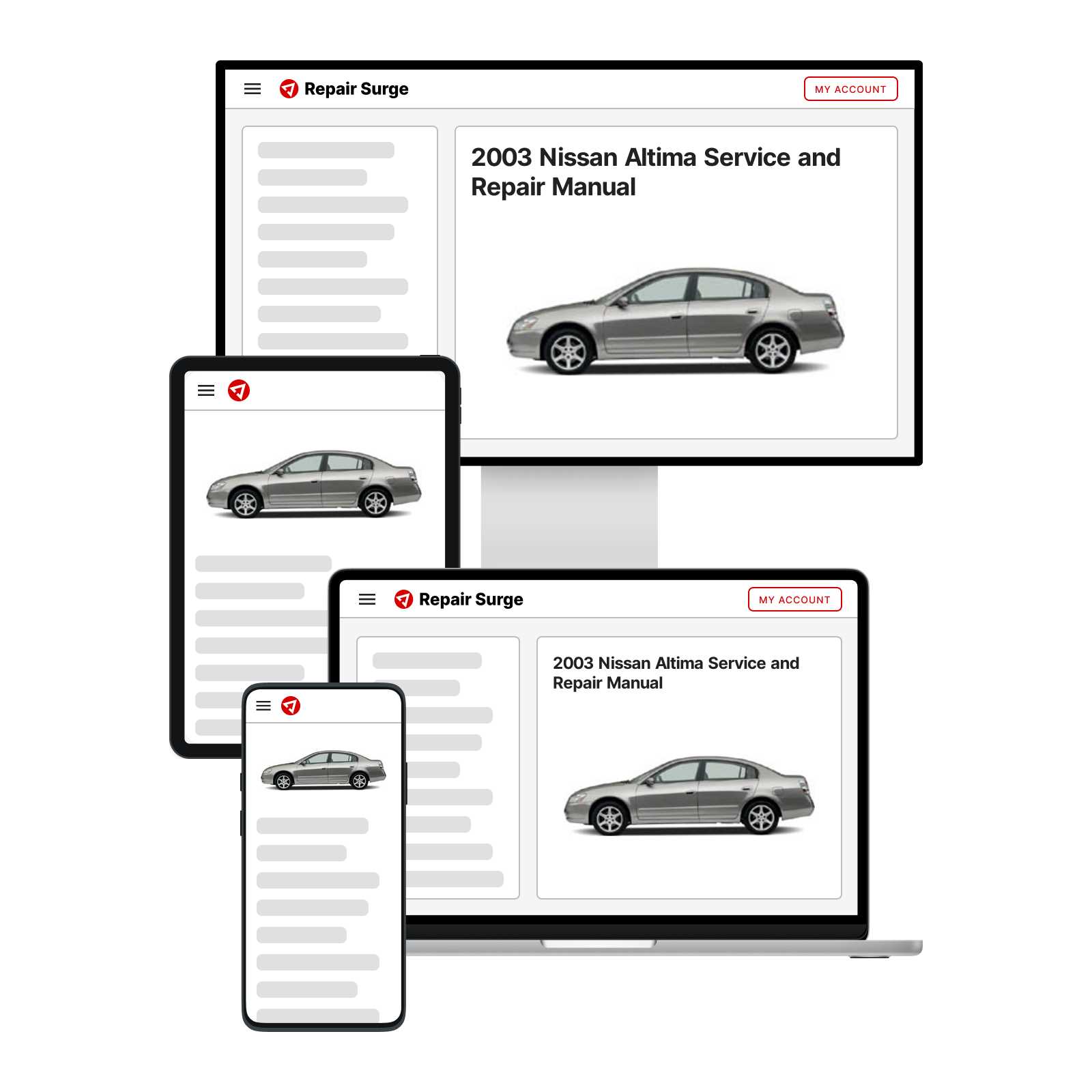 2003 nissan altima repair manual