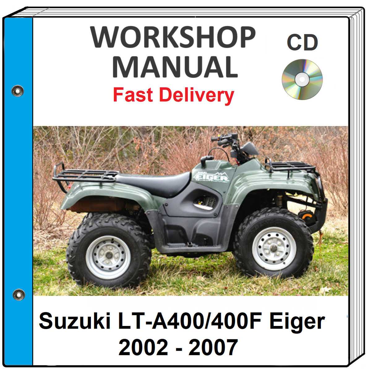 2003 suzuki eiger 400 repair manual