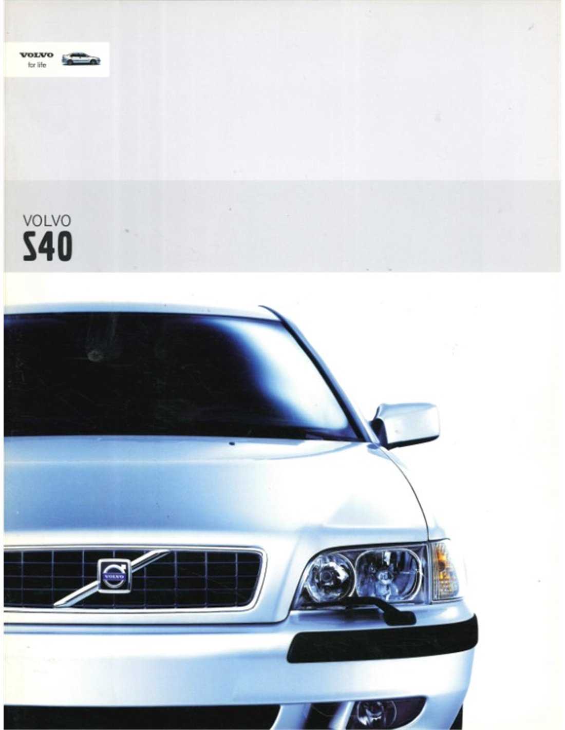 2003 volvo s40 repair manual