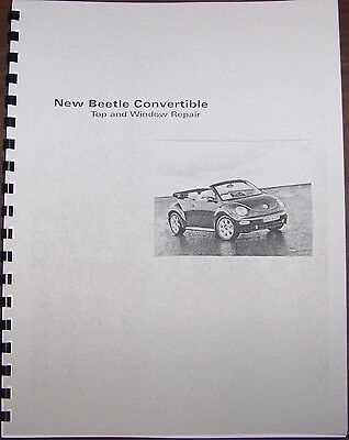 2003 vw beetle repair manual