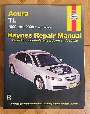 2004 acura tsx repair manual