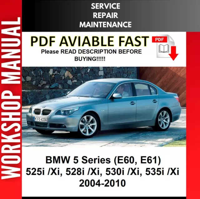 2004 bmw 545i repair manual