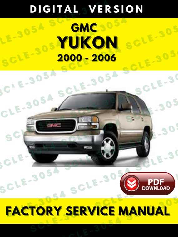 2004 gmc yukon repair manual