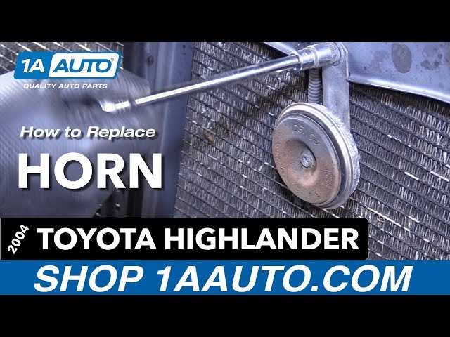 2004 highlander repair manual