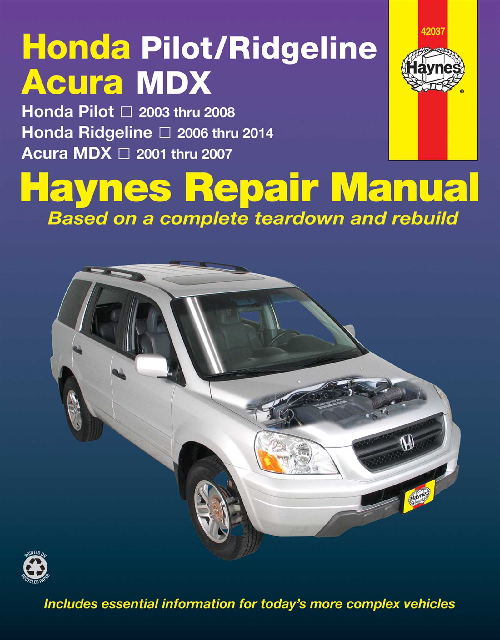 2004 honda pilot repair manual