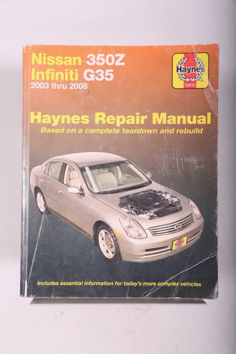 2004 infiniti g35 repair manual