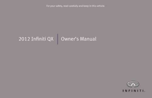 2004 infiniti qx56 repair manual