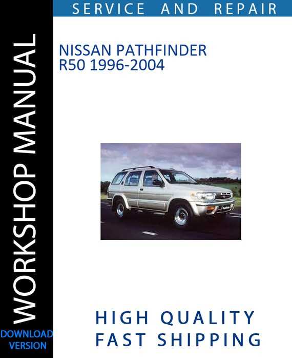 2004 nissan pathfinder repair manual