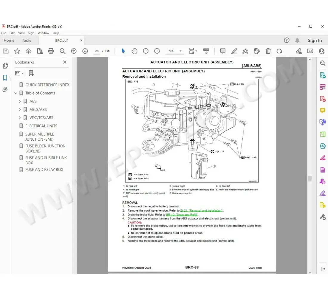 2004 nissan titan repair manual