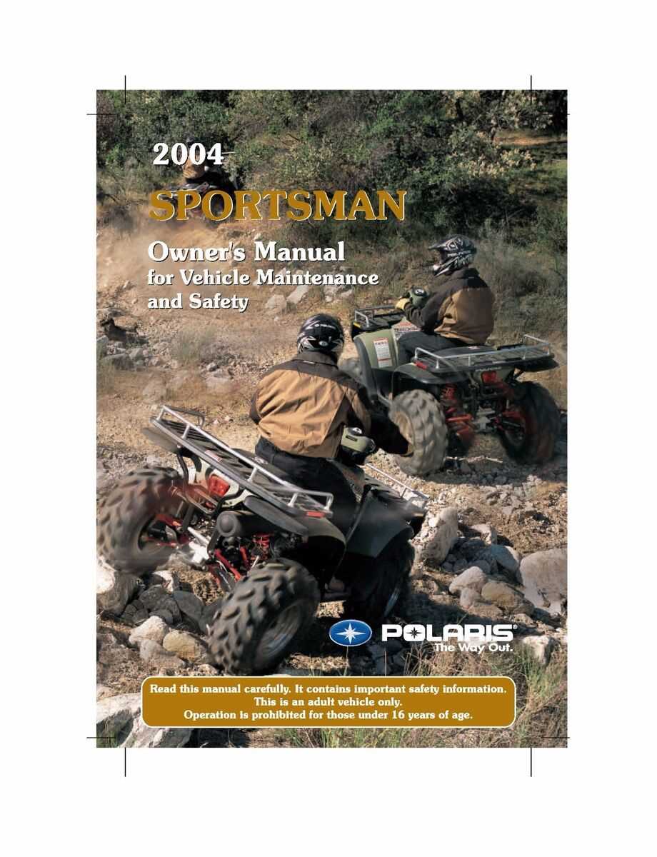 2004 polaris sportsman 600 repair manual