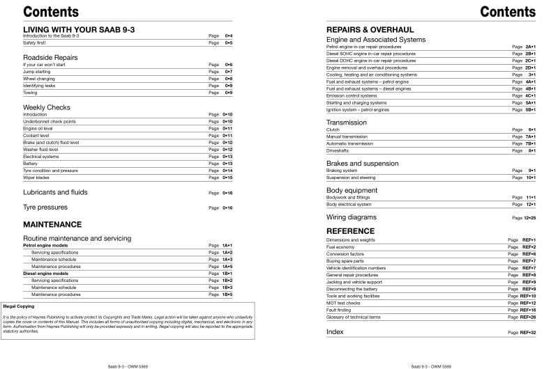 2004 saab 9 3 repair manual