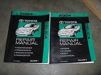 2004 toyota celica repair manual